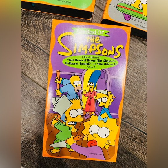 The Best of The Simpsons VHS Lot โ Volumes 4, 5 & 6 (1997) - Picture 8 of 15
